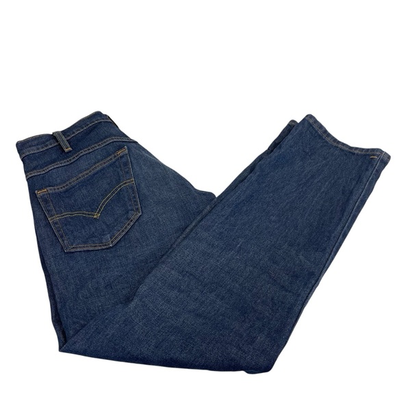Levis Straight Leg Jeans Mens 30x32 Blue EUC - Picture 7 of 15